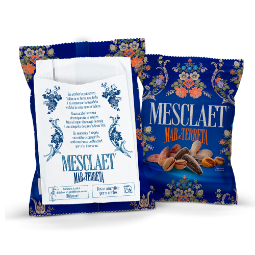 Mockup frontal y trasera con bolsa mesclaet valenciano 1500